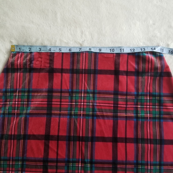 DOLLS KILL Past Lovers Plaid Skirt Size L - Picture 6 of 8